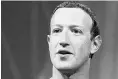  ??  ?? Mark Zuckerberg said Facebook was well on its way toward hiring 10,000 people to work on safety and security issues