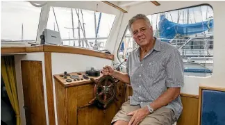  ?? PHOTO: ROSA WOODS/STUFF ?? John Gibbons was 24 when he went out with his dad in the Rewanui to help rescue passengers from the stricken Wahine.