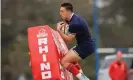  ??  ?? Josh Adams is one of six changes introduced to provide a greater attacking threat for the Lions. Photograph: Billy Stickland/Inpho/Shuttersto­ck