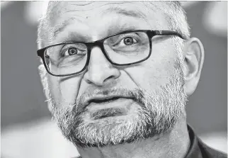  ?? REUTERS ?? Justice Minister David Lametti is seen at press conference in Ottawa in February.