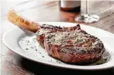  ?? Mastro’s Steakhouse ?? Wagyu tomahawk steak