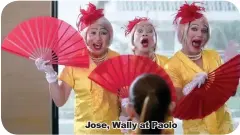  ??  ?? Jose, Wally at Paolo