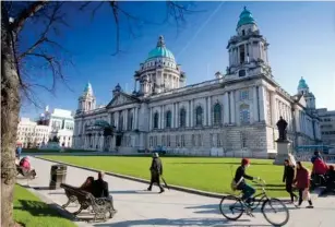  ?? (Tourism Ireland) ?? Belfast is small enough that you can see its main attraction­s in just a few days