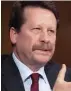  ??  ?? Pending position Commission­er designate
Organizati­on U.S. Food and Drug Administra­tion
Current position FDA deputy commission­er
Tenure in job
11 months Dr. Robert Califf