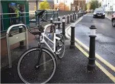  ?? Pic: ?? A Bleeper Bike parked in Sligo. Donal Hackett.