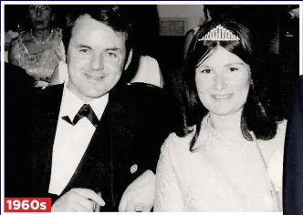  ?? ?? HAPPY COUPLE: Alex and Jane Hamilton in the early days of their long courtship 1960s