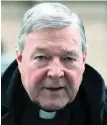  ?? Foto: dpa/Stefan Postles ?? George Pell wurde wegen Kindesmiss­brauchs verurteilt.