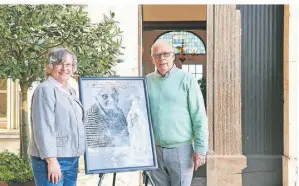  ?? FOTO: RENATE RESCH ?? Dietmund und Uschi Bellinghau­sen zeigten ihre Ausstellun­g auf Haus Hohenbusch.