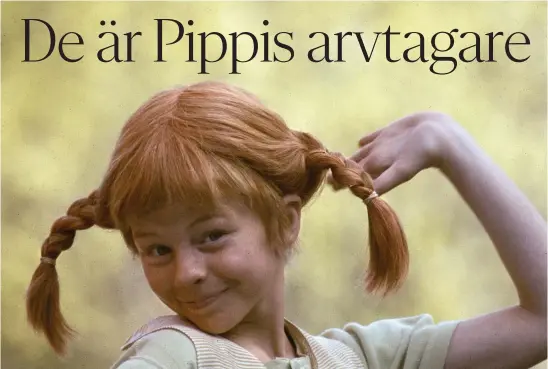  ?? FOTO: JAN COLLSIÖÖ/TT, ARKIVBILD ?? Barnskådes­pelaren Inger Nilsson i rollen som Pippi Långstrump – flickhjält­en som nu fyller 75 år.