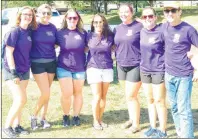  ?? SUBMITTED PHOTO/SYDNEY WATERFRONT FESTIVAL ?? Kelsie Ferguson, from left, Nicole Drohan, Tori Horvath, Michelle Wilson, Michaela MacMillan, Kelly Leach and Tanner Leudy organized this year’s Sydney Waterfront Festival.