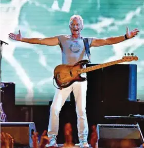  ?? ?? ANCHE I FAMOSI CI PENSANO
Il cantante Sting, 72, ha dichiarato che darà in beneficenz­a tutto il suo patrimonio.