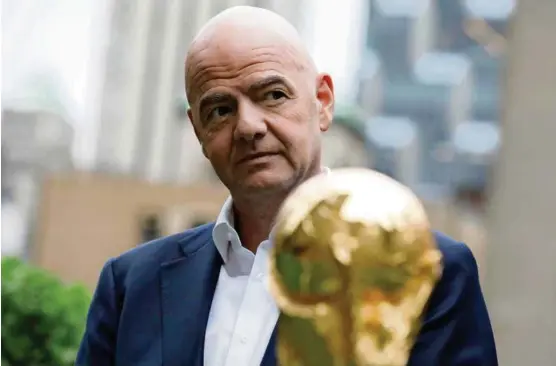  ?? / EPA ?? Gianni Infantino je prvi čovjek FIFA