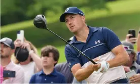  ?? Photograph: Michael Madrid/USA Today Sports ?? Jordan Spieth on the 13th during a practice round for the US PGA Championsh­ip. ‘It’s an elephant in the room for me,’ he said.