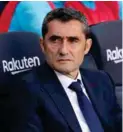  ?? ALBERT GEA ?? Barcelona-trener Ernesto Valverde.