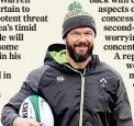  ??  ?? DEFENCE COACH: Andy Farrell