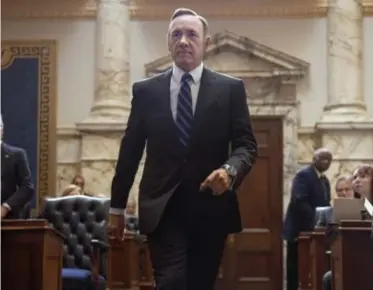  ??  ?? Kevin Spacey: totaal ongepast dronken gedrag. © rr