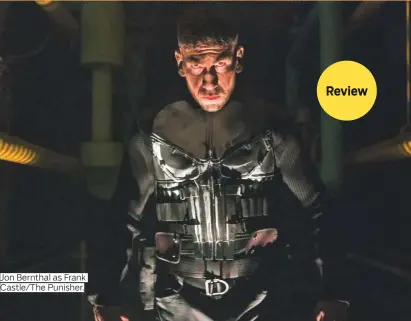  ?? Photos courtesy of Netflix ?? Jon Bernthal as Frank Castle/The Punisher.