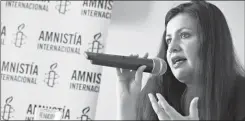  ??  ?? ERIKA GUEVARA ROSAS. Abogada en DD.HH y activista.