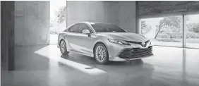  ??  ?? Toyota won accolades for its remade 2018 Camry.