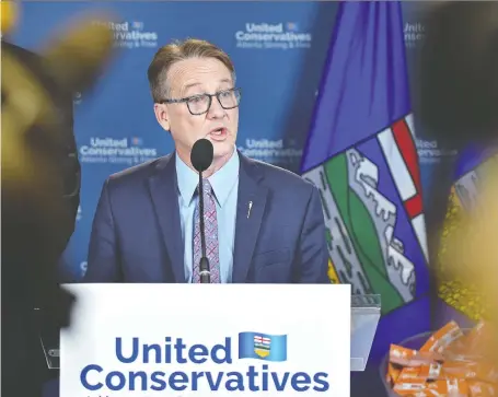  ?? ED KAISER ?? United Conservati­ve Party MLA Drew Barnes wrote in a letter posted online that he believes the Fair Deal panel did not go far enough with its recommenda­tions and he repeatedly raised the prospect of separation. Premier Jason Kenney has rejected NDP calls to discipline Barnes.