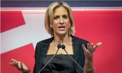  ?? Photograph: Jane Barlow/PA ?? Emily Maitlis raised concerns about the BBC’s relationsh­ip with the Conservati­ve party in a speech to the Edinburgh TV festival on 24 August 2022.