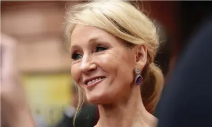  ?? Photograph: Yui Mok/PA ?? JK Rowling: ‘To quote the inimitable Lillian Hellman: “I cannot and will not cut my conscience to fit this year’s fashions”.’