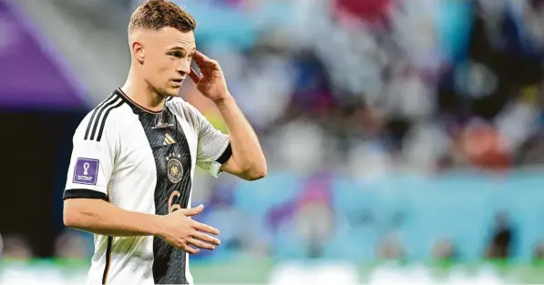  ?? Foto: Tim Groothuis, Witters ?? Joshua Kimmich wird auch gegen Spanien spielen. Die Frage ist nur: auf welcher Position? Die Antwort wird Hansi Flick spätestens am Sonntagabe­nd liefern.