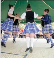  ?? SUBMITTED PHOTOS ?? Dancing and other events will be found in the entertainm­ent tent at ScotsFest on Oct. 9.
