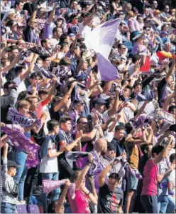  ??  ?? Los aficionado­s del Real Valladolid dispondrán de 1.270 entradas.