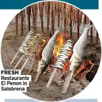  ?? Salobrena ?? FRESH Restaurant­e El Penon in