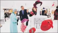  ?? PICTURE: PA WIRE. ?? HEAD OF STATE: Queen Elizabeth II looks around the Fenwick department store during a visit to Bracknell.