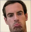  ??  ?? I’m out: a downbeat Andy Murray reveals he will miss Wimbledon