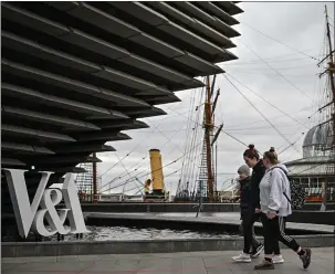  ?? Picture: Jeff J Mitchell/getty Images ?? The V&A Dundee is due to open its doors to the public this Saturday
