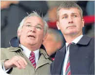  ??  ?? Jim Leishman with Stephen Kenny back in 2006