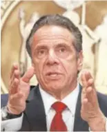  ?? EFE ?? Andrew Cuomo