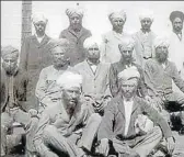  ?? PHOTO: ARCH OF HEALING ARCHIVES ?? Early Sikh immigrants to the US as clicked in the first decade of the 20th century.