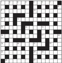  ?? PRIZES of £20 will be awarded to the senders of the first three correct solutions checked. Solutions to: Daily Mail Prize Crossword No. 15,803, PO BOX 3451, Norwich, NR7 7NR. Entries may be submitted by second-class post. Envelopes must be postmarked no l ?? No 15,803