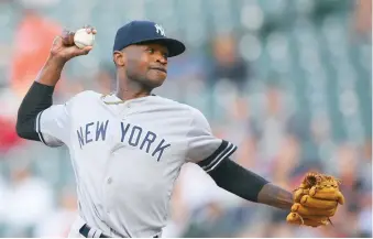  ?? AP ?? Domingo Germán tiene el octavo mejor WHIP en todo el béisbol con 0.98.