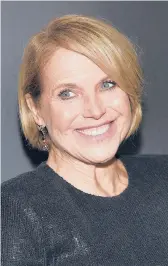  ?? EVAN AGOSTINI/INVISION 2019 ?? Katie Couric is touring the country in support of her memoir “Going There.”