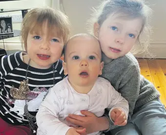  ??  ?? Happy third birthday to Neasa Burke from Rathlee, pictured above with big sister Caoimhe and baby brother Oisín. Lots of love from Mommy, Daddy, Caoimhe and Oisín. MORE HAPPY BIRTHDAY PHOTOS ON PAGES 20 & 21