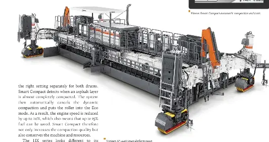  ?? ?? Wirtgen SP 124(i) inset slipform paver.