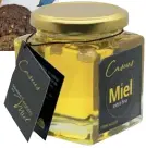  ??  ?? Miel extra fina, de Caseus (stand 172)