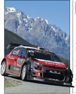  ??  ?? Kris Meeke’s year was truncated