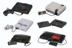  ??  ?? You don’t need one of these classic consoles to enjoy their games.