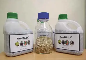  ??  ?? The unique feature of OneBAJA is that the technology enables the fertiliser to be tailored to deliver the required nutrients needed at each step of growth for the specific crop.