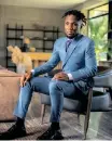  ?? ?? TEKO Modise definitely knows his way around a wardrobe. | Sibu Mahlangu