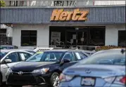  ?? GETTY IMAGES ?? Rental car companies have been hit hard, with Hertz seeking bankruptcy protection inMay.