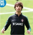  ?? JOSE COELHO/EPA ?? PENGGANTI GRIZZI?: Joao Felix saat berlatih jelang final UEFA Nations League (3/6).