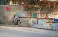  ?? EFE ?? Una muestra de las barreras colocadas en Puerto Príncipe
