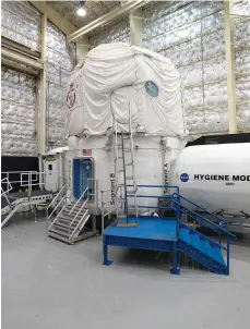  ?? Nasa ?? Nasa’s Human Exploratio­n Research Analogue programme seeks to replicate the conditions of deep-space missions